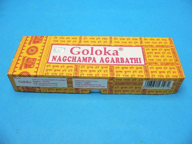 Räucherstäbchen Nag Champa geld Goloka