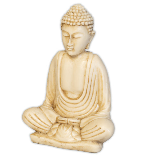 Buddha weiss 8cm Resin