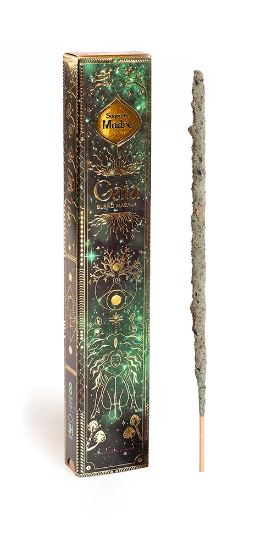 Räucherstäbchen Sagrada Madre GAIA BLEND MASALA Orchideen Vanille Loorbeer Eucalyptus 8 Stäbe