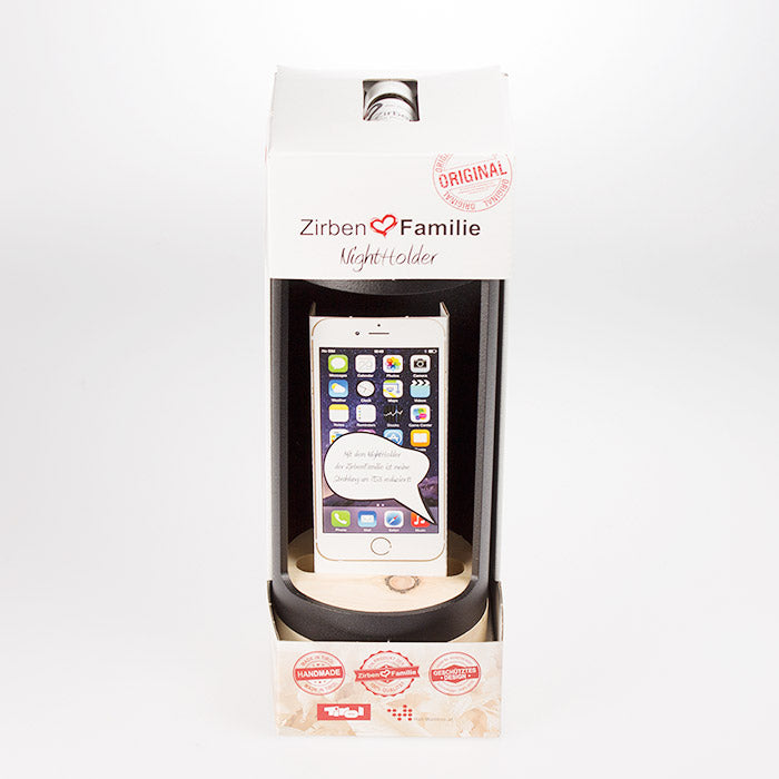 Arvenholz NightHolder Schwarz