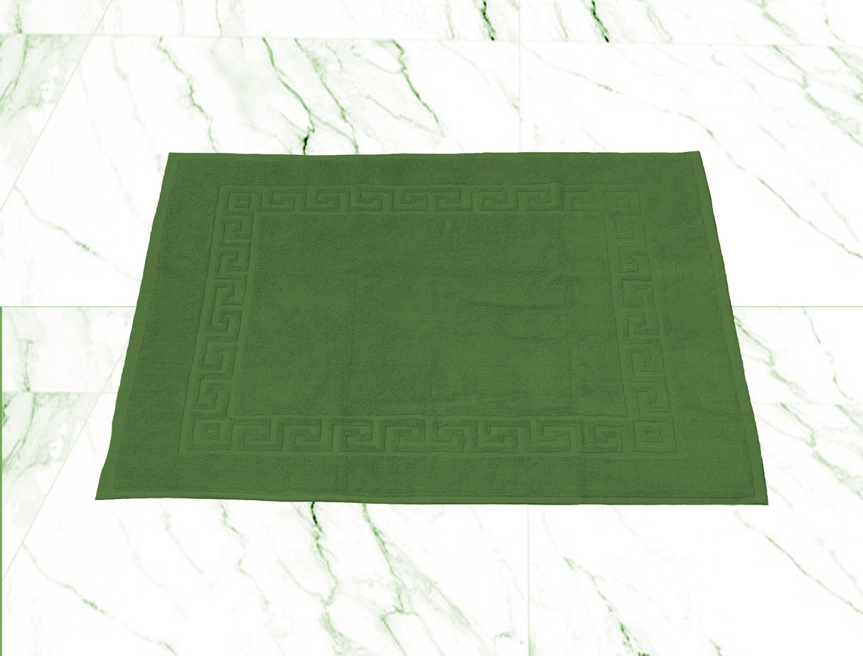 Badematte Smooth Frottierwäsche 50x80cm 800gsm Tanne Grün