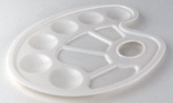 Farbpalette Plastik 23x17cm