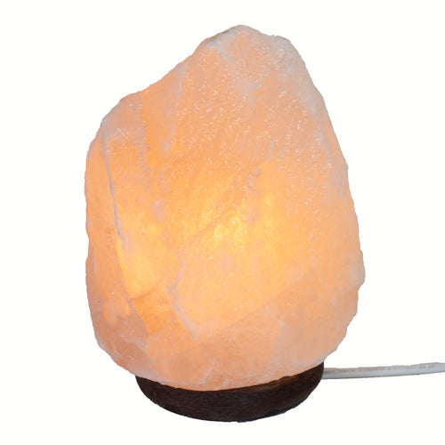 Himalayasalz-Lampe Rock weiss 2-3kg (ca.20-23cm)