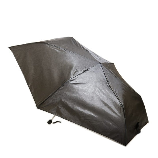 Regenschirm ECO CHIC Taschenschirm Uni Schwarz 96cm Kunststoff 100% recycelt