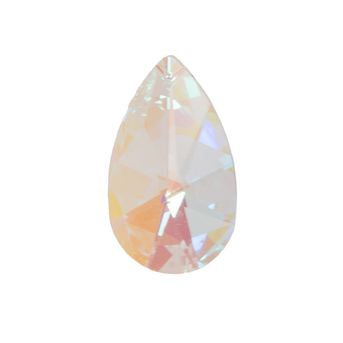 Kristallglas Mandel 50mm Stern-Schliff farbig Bleifrei