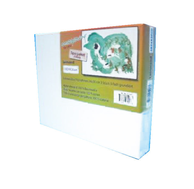 Leinwand auf Keilrahmen 30x40cm 16mm 3er Set