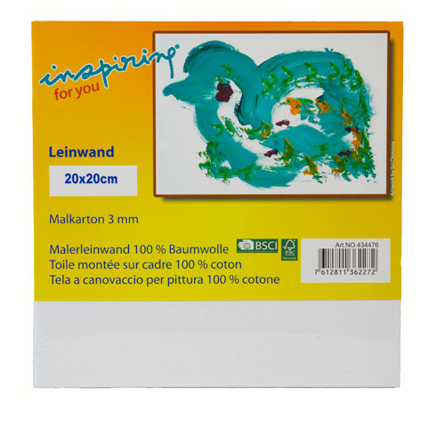 Malkarton 3mm 20x20cm