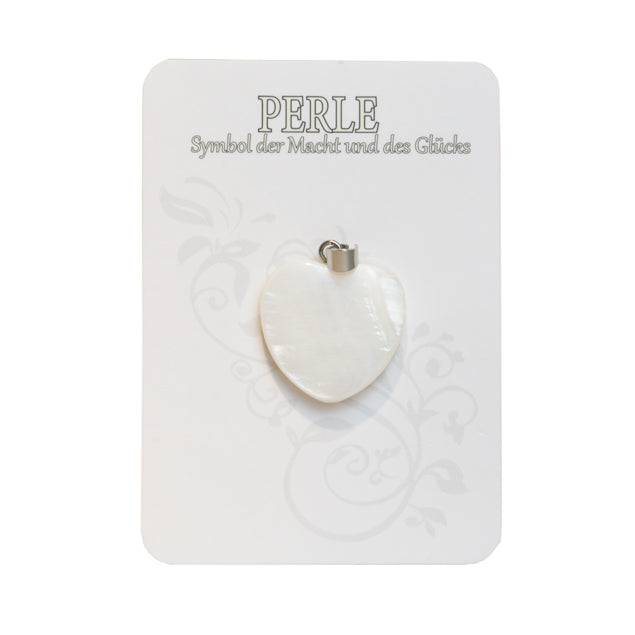 Naturedelstein Anhänger Perlmutt 2.2cm
