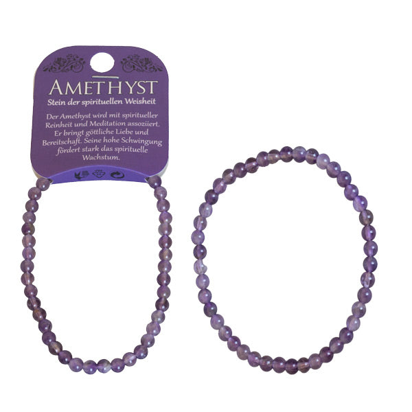 Naturedelstein Armband Amethyst 190x4mm