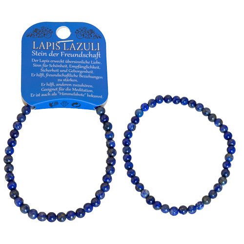Naturedelstein Armband Lapislazuli 190x4mm
