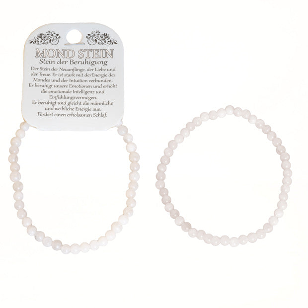 Naturedelstein Armband Mondstein 190x4mm