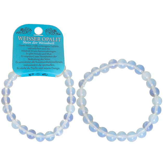 Naturedelstein Armband Opalit 190x8mm