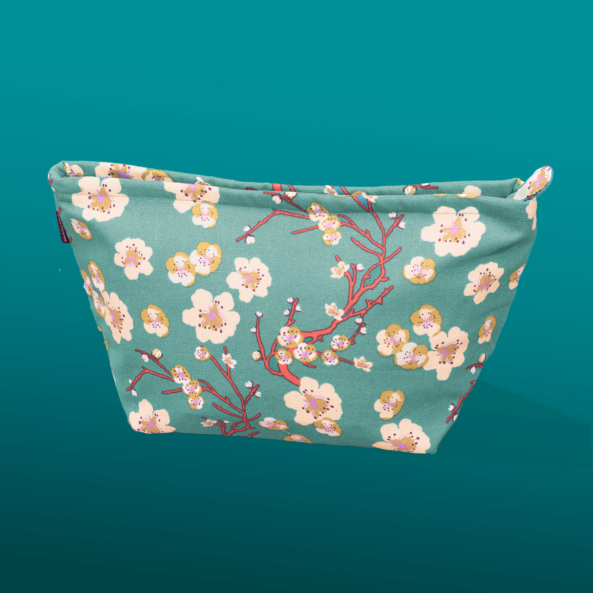 Necessaire (BLOOM ORANGE COTTON KIT) 100% Baumwolle 33x19x13cm blau