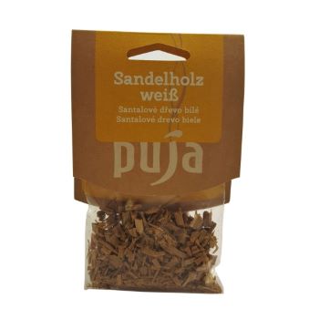 Puja Räucherware Sandelholz weiss 10g