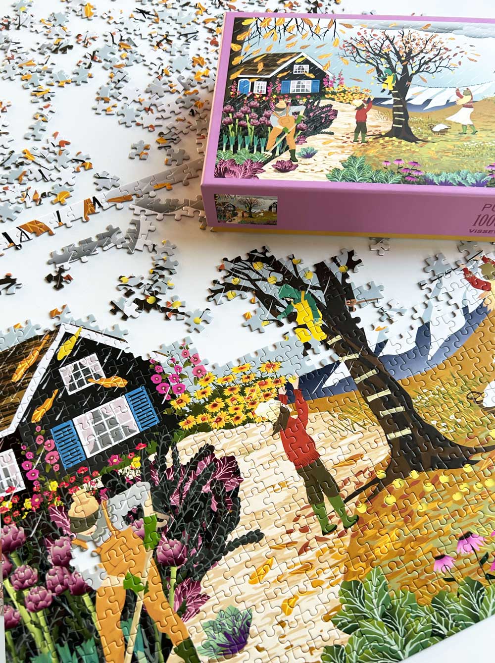 Puzzle 1000 teilig HERE COMES THE RAIN