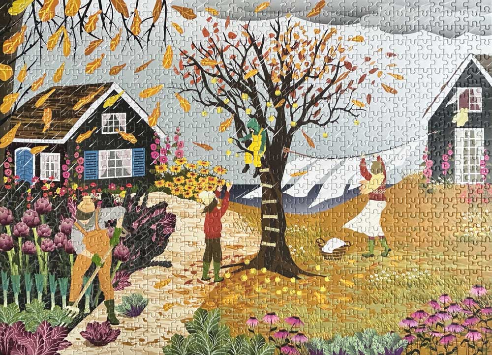 Puzzle 1000 teilig HERE COMES THE RAIN