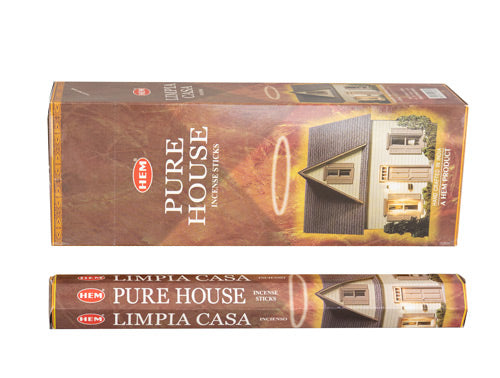 Räucherstäbchen HEM 6eckig 20sticks PURE HOUSE