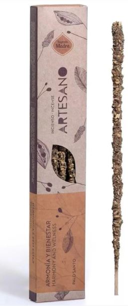 Räucherstäbchen Sagrada Madre ARTESANO Palo Santo 5 Stäbe 23cm à 1h