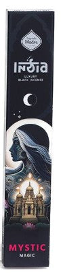 Räucherstäbchen Sagrada Madre INDIA BLACK MYSTIC 8 Stäbe à 2h Sandelholz