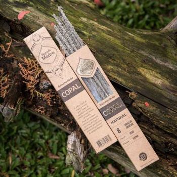 Räucherstäbchen Sagrada Madre NATURAL Copal 8 Stäbe