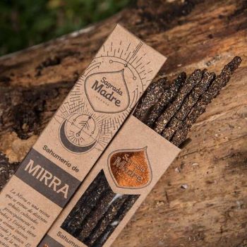 Räucherstäbchen Sagrada Madre NATURAL Myrrhe 8 Stäbe