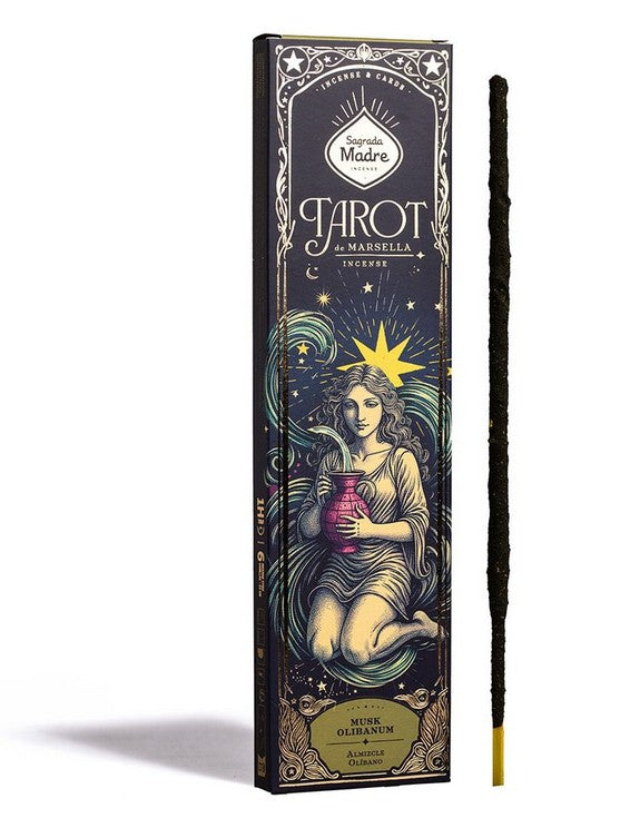 Räucherstäbchen Sagrada Madre TAROT Marseille Musk Weihrauch 6 Stäbe 1h