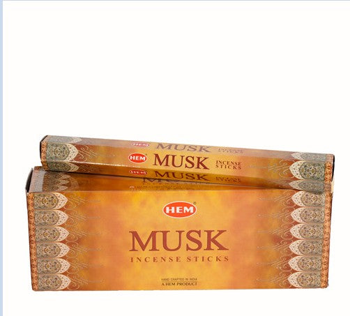 Räucherstäbchen HEM 6eckig 20sticks MUSK
