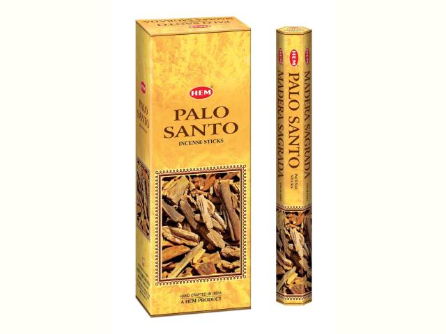 Räucherstäbchen HEM 6eckig 20sticks PALO SANTO