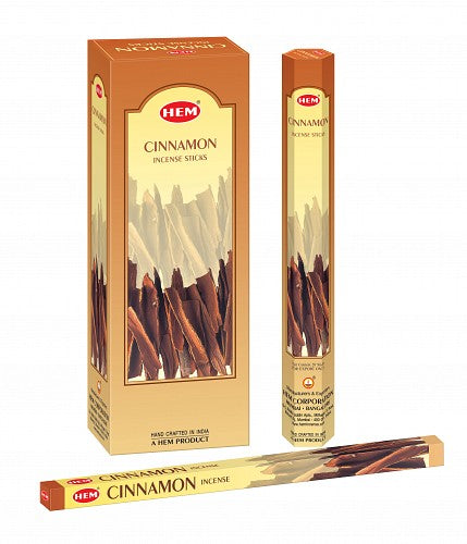 Räucherstäbchen HEM 6eckig 20sticks PRECIOUS CINNAMON
