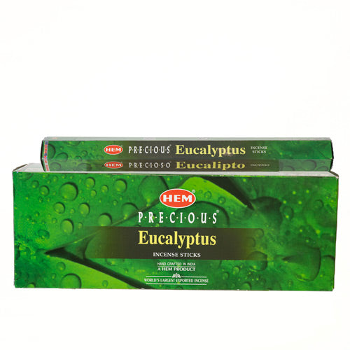 Räucherstäbchen HEM 6eckig 20sticks PRECIOUS EUCALYPTUS