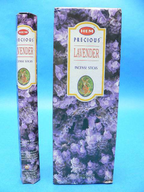 Räucherstäbchen HEM 6eckig 20sticks PRECIOUS LAVENDER