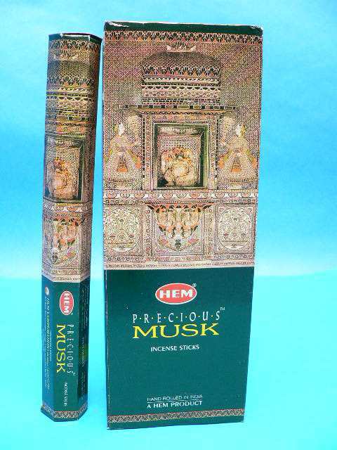 Räucherstäbchen HEM 6eckig 20sticks PRECIOUS MUSK