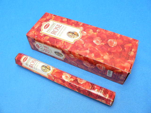 Räucherstäbchen HEM 6eckig 20sticks PRECIOUS ROSE