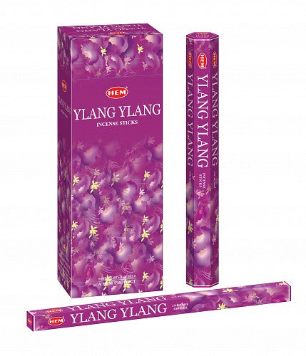 Räucherstäbchen HEM 6eckig 20sticks YLANG YLANG