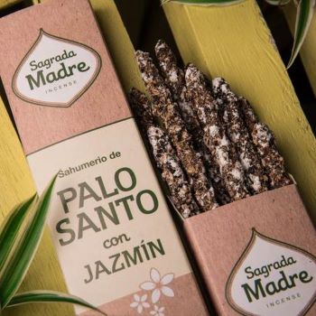 Räucherstäbchen Sagrada Madre PALO SANTO & Jasmin 8 Stäbe