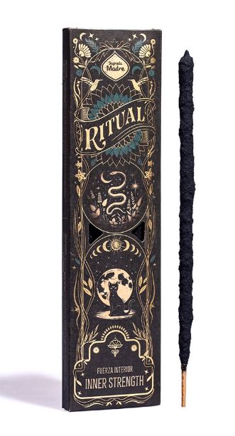 Räucherstäbchen Sagrada Madre RITUAL Inner strength 6 Stäbe à 1h Sandelholz und Rosenduft