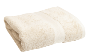 Saunatuch / Badetuch XXL Smooth Frottierwäsche 100x200cm 500gsm Sand