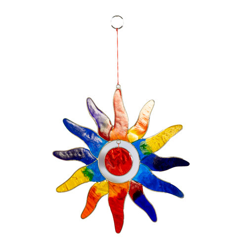 Suncatcher Sonne bunt 31cm