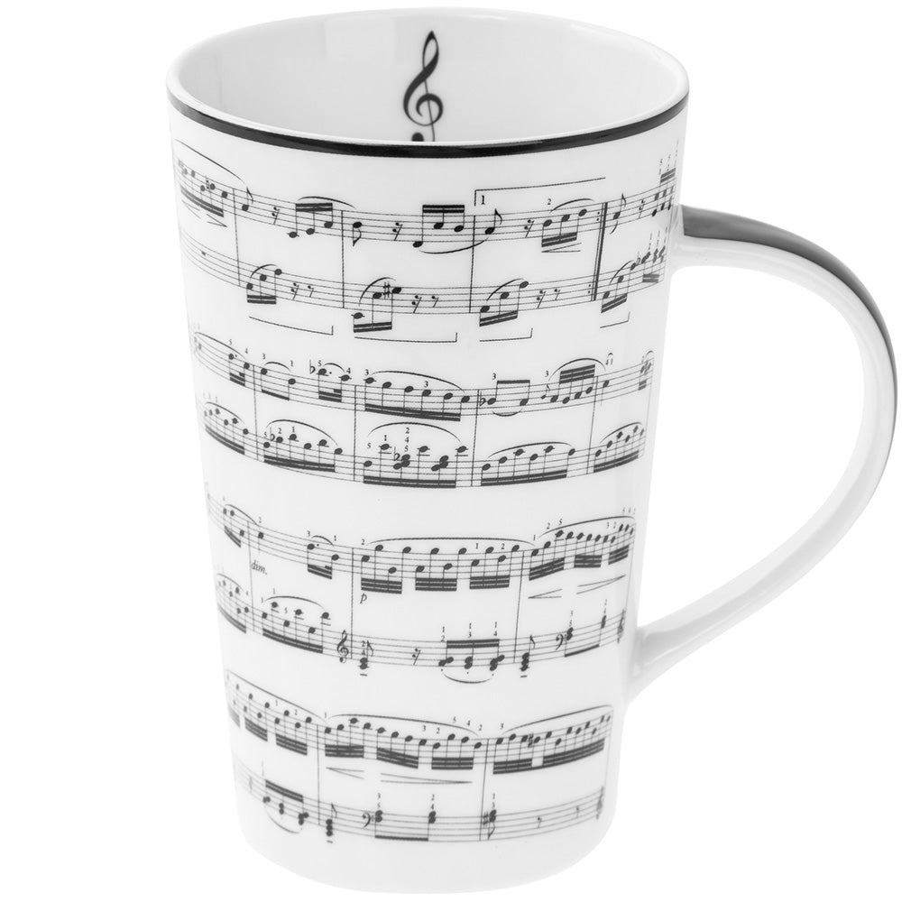 Tasse Caffee Latte (Musiknoten)