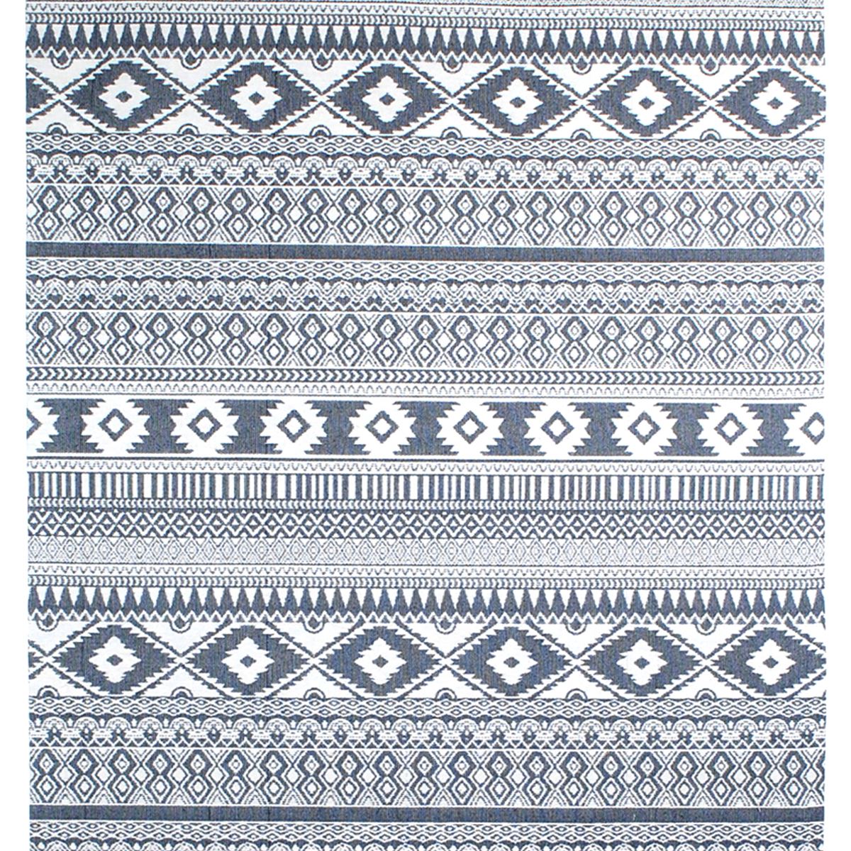 Teppich Grau/Weiss 70x120cm