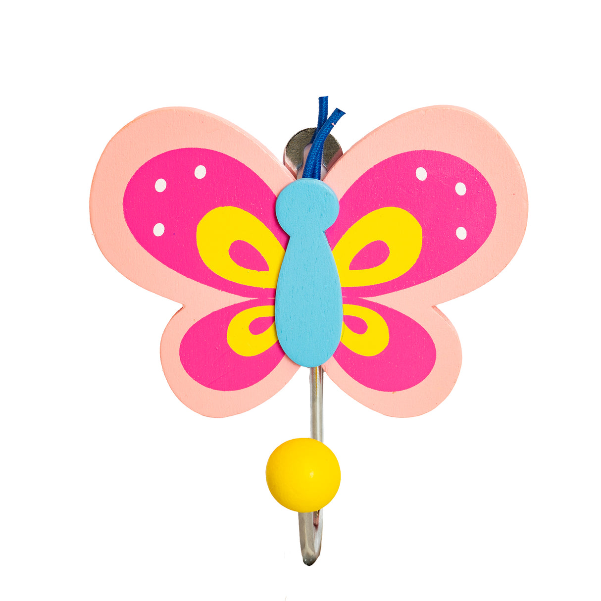 Wandhaken Schmetterling Holz