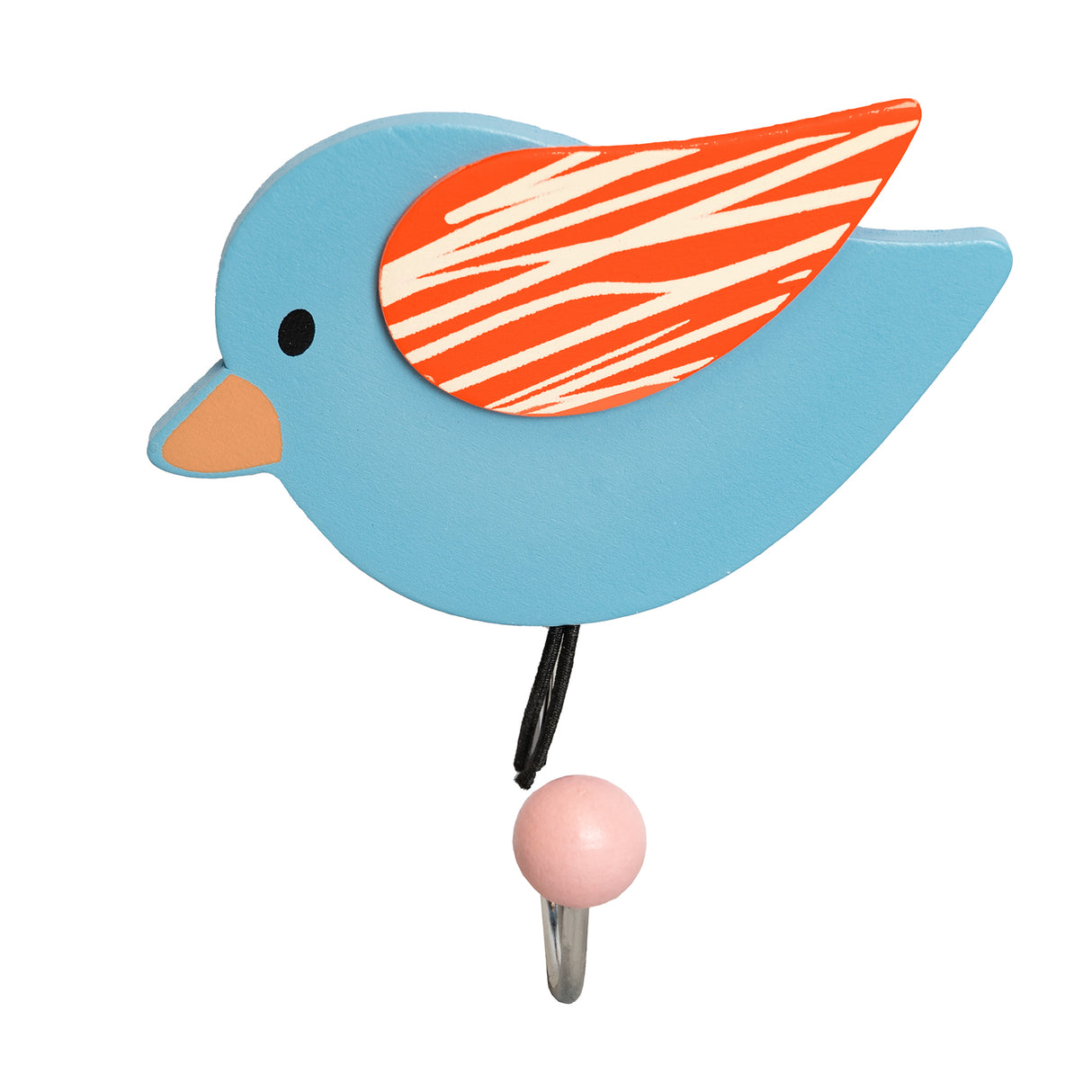 Wandhaken Vogel Holz