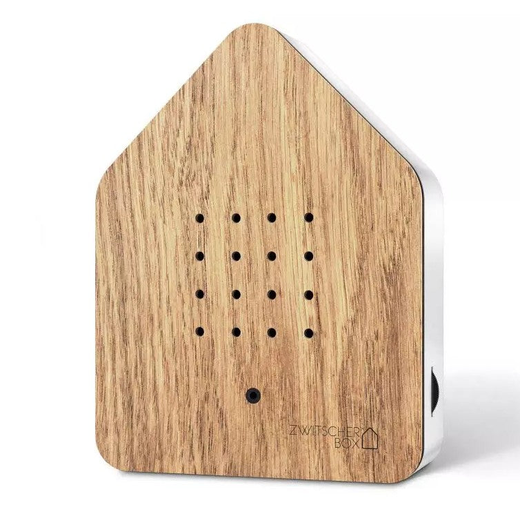 ZWITSCHERBOX Eiche / weiss