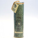 Chakrakerze im Glas 100% pflanzlich (Kerze 20cm)