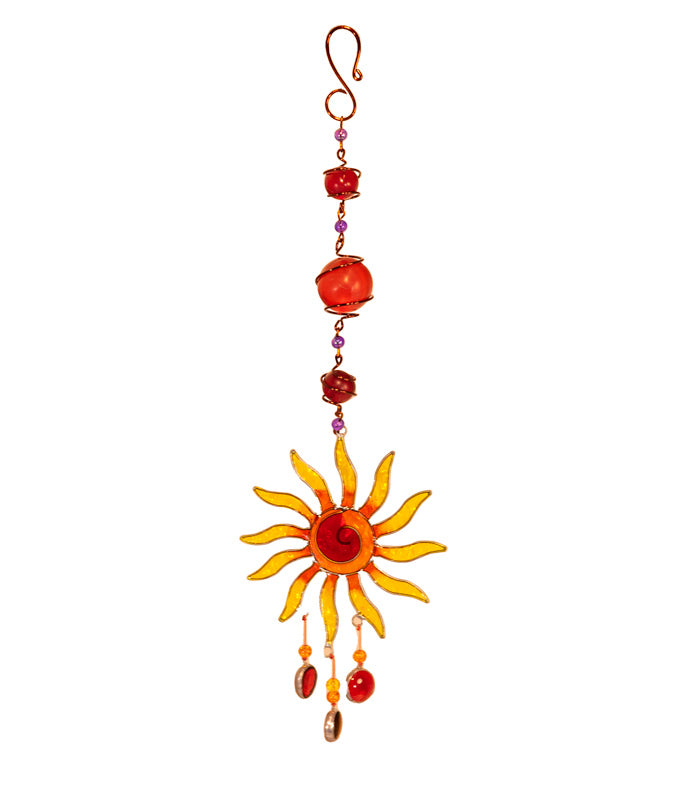 Suncatcher Sonne mit Ornamente 47cm