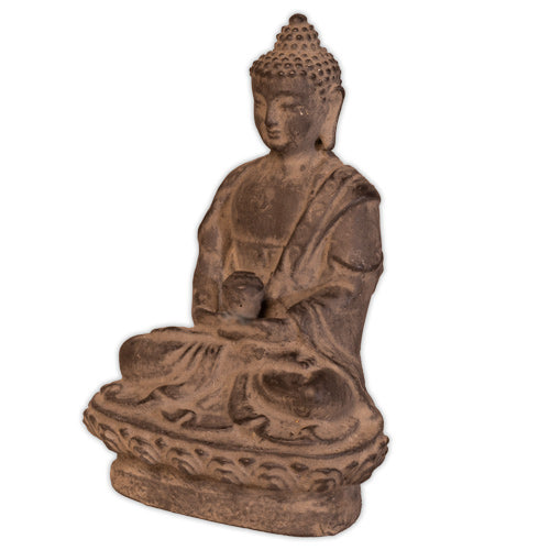 Buddha schwarz 10cm Resin