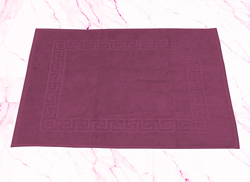 Badematte Smooth Frottierwäsche 50x80cm 800gsm Fuchsia