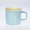 Becher Emaille 8cm Hellblau