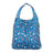 Einkaufstasche ECO CHIC faltbar 56x38x10cm Kunststoff 100% recycelt Blüten Navy
