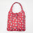 Einkaufstasche ECO CHIC faltbar 56x38x10cm Kunststoff 100% recycelt Edelweiss Rot
